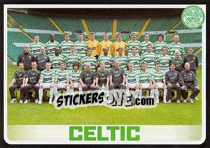 Sticker Team Photo - Scottish Premier League 2005-2006 - Panini