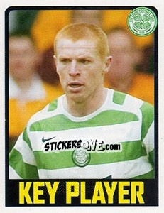 Sticker Neil Lennon (Key Player) - Scottish Premier League 2005-2006 - Panini
