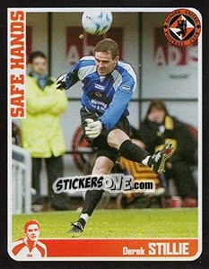Sticker Derek Stillie (Safe Hands) - Scottish Premier League 2005-2006 - Panini