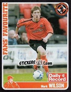 Sticker Mark Wilson (Fans' Favourite) - Scottish Premier League 2005-2006 - Panini