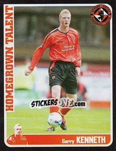 Sticker Garry Kenneth (Homegrown Talent) - Scottish Premier League 2005-2006 - Panini