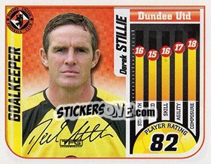 Figurina Derek Stillie - Scottish Premier League 2005-2006 n. 81 - Panini