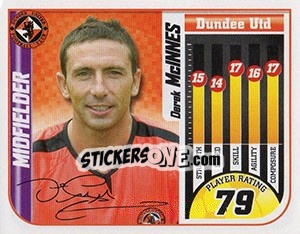 Sticker Derek McInnes - Scottish Premier League 2005-2006 - Panini