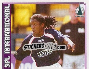 Sticker Russell Latapy (Falkirk) - Scottish Premier League 2005-2006 n. 102 - Panini
