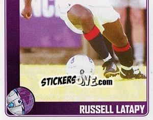 Figurina Russell Latapy (Falkirk) - Scottish Premier League 2005-2006 - Panini