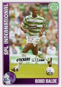 Figurina Bobo Balde (Celtic) - Scottish Premier League 2005-2006 - Panini