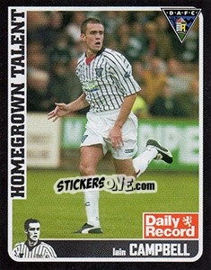 Sticker Iain Campbell (Homegrown Talent) - Scottish Premier League 2005-2006 n. 116 - Panini