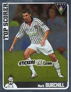 Sticker Mark Burchill (Top Scorer) - Scottish Premier League 2005-2006 n. 117 - Panini