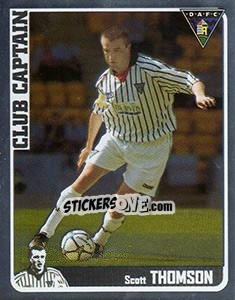 Sticker Scott Thomson (Club Captain) - Scottish Premier League 2005-2006 - Panini