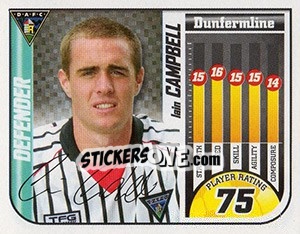 Sticker Iain Campbell - Scottish Premier League 2005-2006 n. 120 - Panini