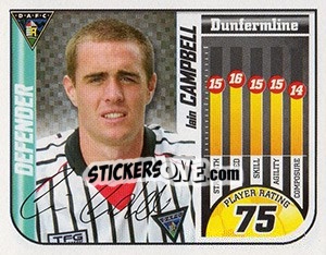 Figurina Iain Campbell - Scottish Premier League 2005-2006 - Panini