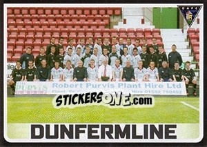 Sticker Team Photo - Scottish Premier League 2005-2006 - Panini