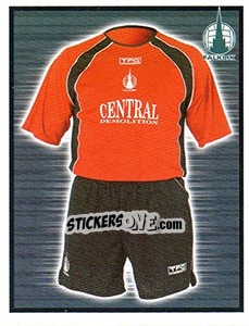 Cromo Away Kit - Scottish Premier League 2005-2006 - Panini