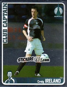 Sticker Craig Ireland (Club Captain) - Scottish Premier League 2005-2006 - Panini