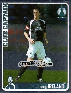 Sticker Craig Ireland (Club Captain) - Scottish Premier League 2005-2006 n. 148 - Panini