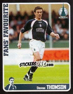 Sticker Steven Thomson (Fans' Favourite) - Scottish Premier League 2005-2006 - Panini
