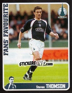 Sticker Steven Thomson (Fans' Favourite) - Scottish Premier League 2005-2006 n. 149 - Panini