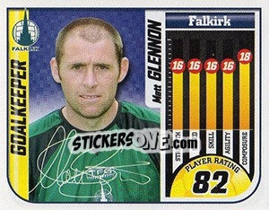 Sticker Matt Glennon - Scottish Premier League 2005-2006 n. 154 - Panini