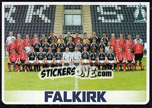 Sticker Team Photo - Scottish Premier League 2005-2006 - Panini