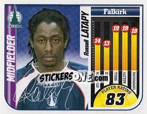 Cromo Russell Latapy - Scottish Premier League 2005-2006 - Panini