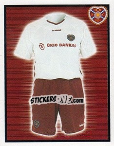 Sticker Away Kit - Scottish Premier League 2005-2006 n. 178 - Panini