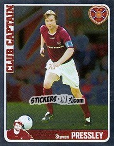 Figurina Steven Pressley (Club Captain) - Scottish Premier League 2005-2006 - Panini