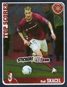Sticker Rudi Skacel (Top Scorer) - Scottish Premier League 2005-2006 - Panini