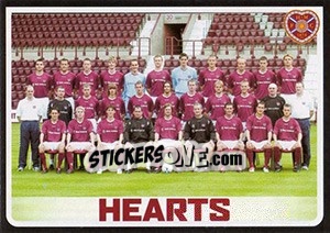 Sticker Team Photo - Scottish Premier League 2005-2006 - Panini