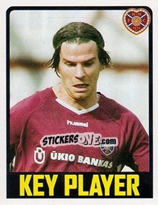 Sticker Julien Brellier (Key Player) - Scottish Premier League 2005-2006 n. 198 - Panini