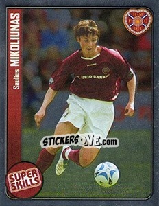 Sticker Saulius Mikoliunas (Super Skills) - Scottish Premier League 2005-2006 - Panini