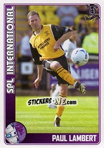 Sticker Paul Lambert (Livingston) - Scottish Premier League 2005-2006 - Panini
