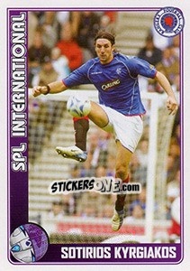 Sticker Sotirios Kyrgiakos (Rangers) - Scottish Premier League 2005-2006 n. 213 - Panini