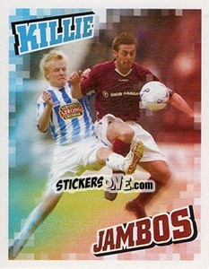 Sticker Killie V Jambos - Scottish Premier League 2005-2006 - Panini