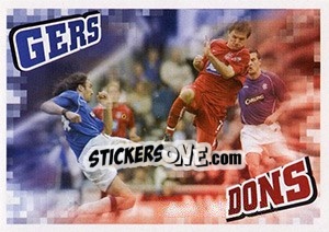 Sticker Gers V Dons - Scottish Premier League 2005-2006 - Panini