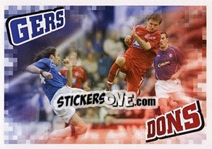 Sticker Gers V Dons - Scottish Premier League 2005-2006 n. 219 - Panini