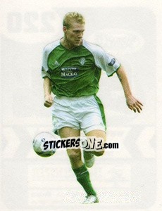 Cromo Garry O'Connor (Hibernian) - Scottish Premier League 2005-2006 - Panini