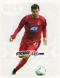 Cromo Stevie Crawford (Aberdeen) - Scottish Premier League 2005-2006 - Panini