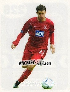 Sticker Stevie Crawford (Aberdeen) - Scottish Premier League 2005-2006 n. 226 - Panini