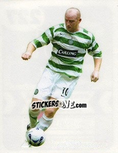 Cromo John Hartson (Celtic) - Scottish Premier League 2005-2006 - Panini