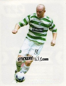 Sticker John Hartson (Celtic) - Scottish Premier League 2005-2006 n. 227 - Panini