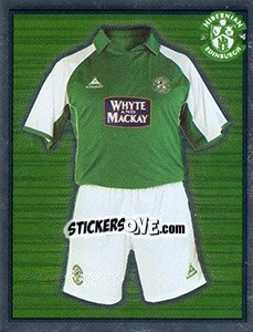 Sticker Home Kit - Scottish Premier League 2005-2006 n. 234 - Panini
