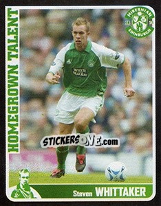 Sticker Steven Whittaker (Homegrown Talent) - Scottish Premier League 2005-2006 n. 242 - Panini