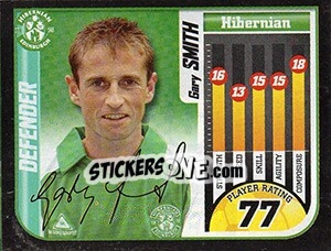 Cromo Gary Smith - Scottish Premier League 2005-2006 n. 246 - Panini
