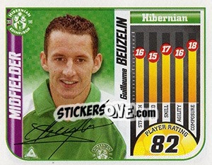 Sticker Guillaume Beuzelin - Scottish Premier League 2005-2006 n. 251 - Panini