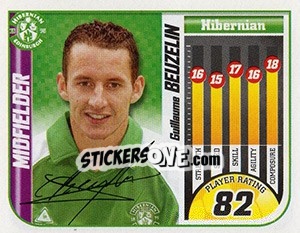 Figurina Guillaume Beuzelin - Scottish Premier League 2005-2006 - Panini