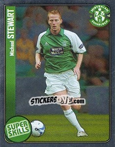 Sticker Michael Stewart (Super Skills) - Scottish Premier League 2005-2006 n. 257 - Panini