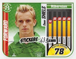 Sticker Dean Shiels - Scottish Premier League 2005-2006 n. 259 - Panini