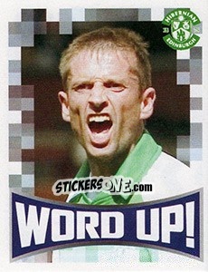 Figurina Word Up! - Scottish Premier League 2005-2006 n. 260 - Panini
