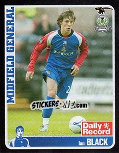 Sticker Ian Black (Midfield General) - Scottish Premier League 2005-2006 - Panini