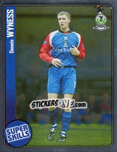 Sticker Dennis Wyness (Super Skills) - Scottish Premier League 2005-2006 n. 290 - Panini